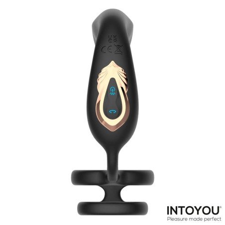 Bruce Masajeador Prostatico 360º y Doble Anillo con Vibracion